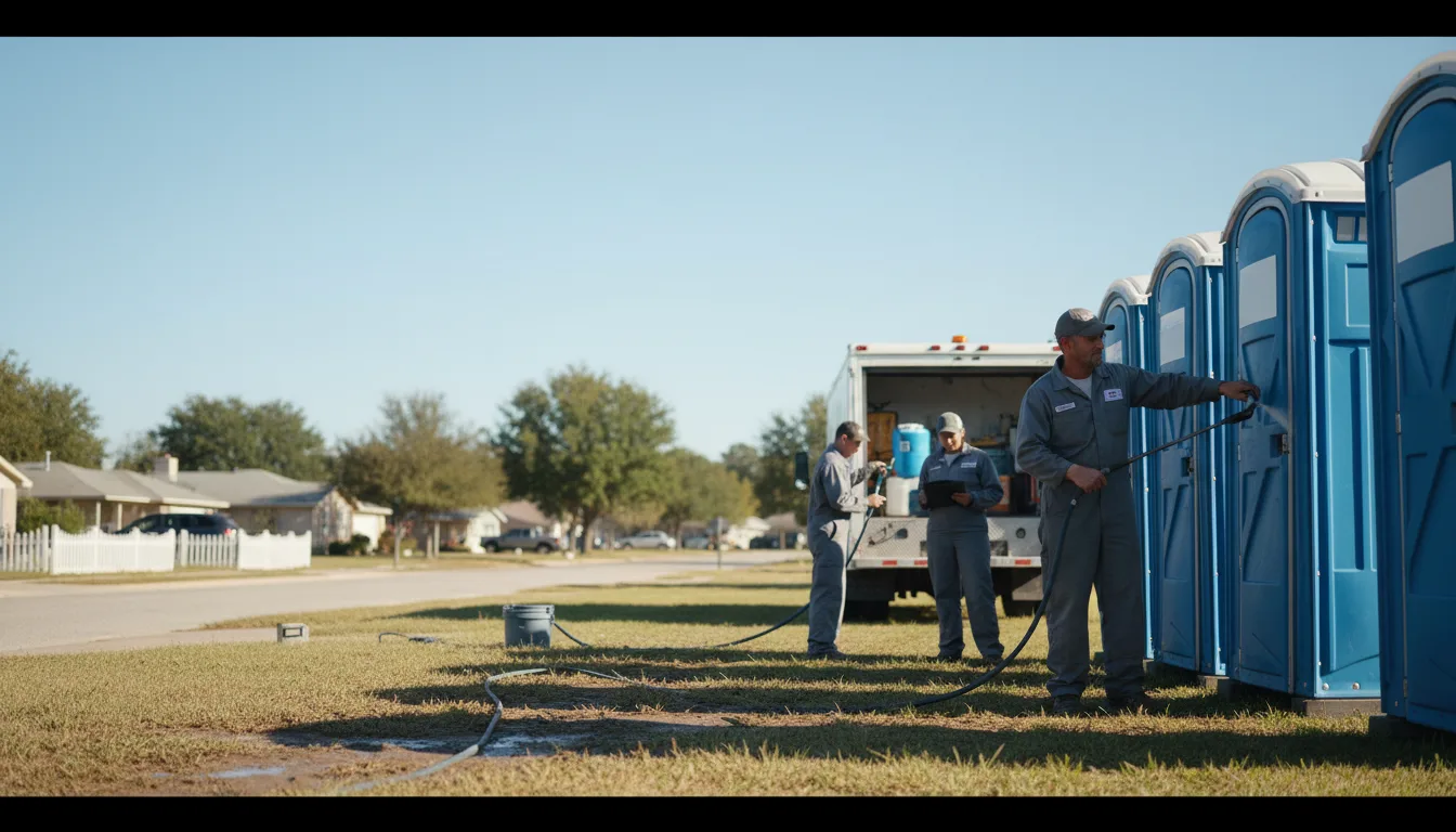 Long-Term Portable Toilet Rental in Garrison, ND near me